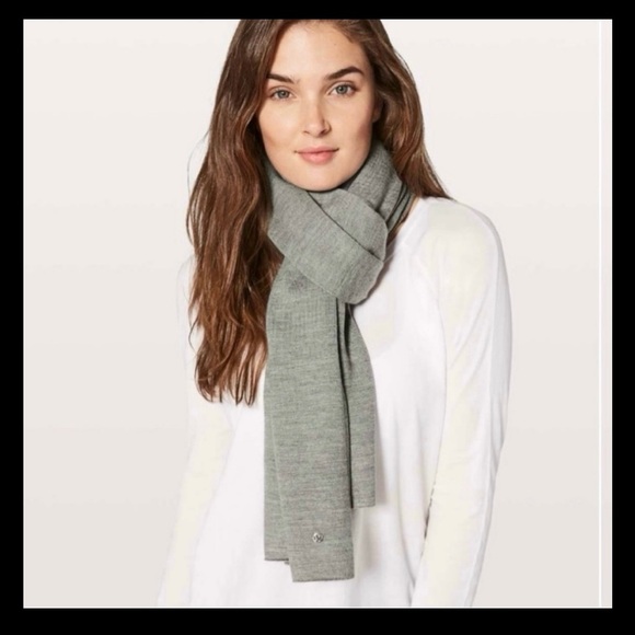 lululemon athletica Accessories - Lululemon Cozy up scarf.  Merino wool. NWT.